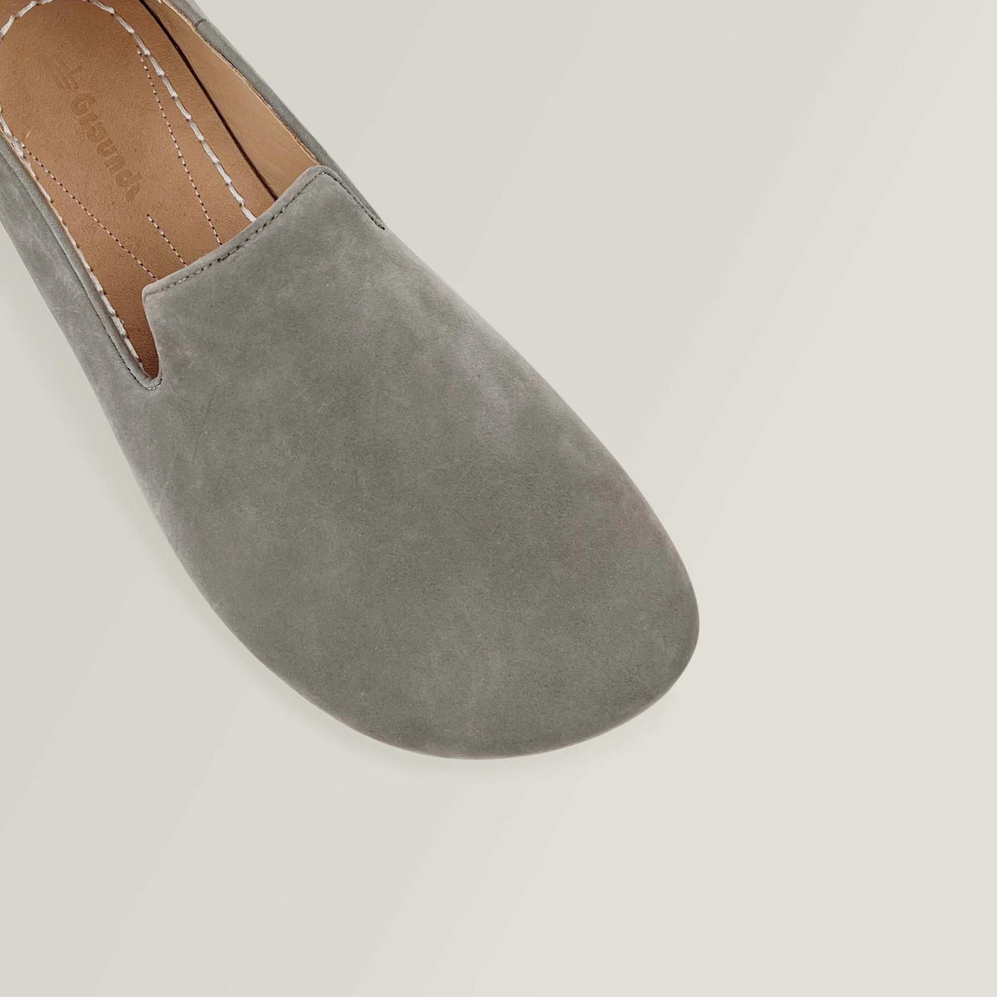 Pewter-carbon-mens-slip-on-grounding-shoes