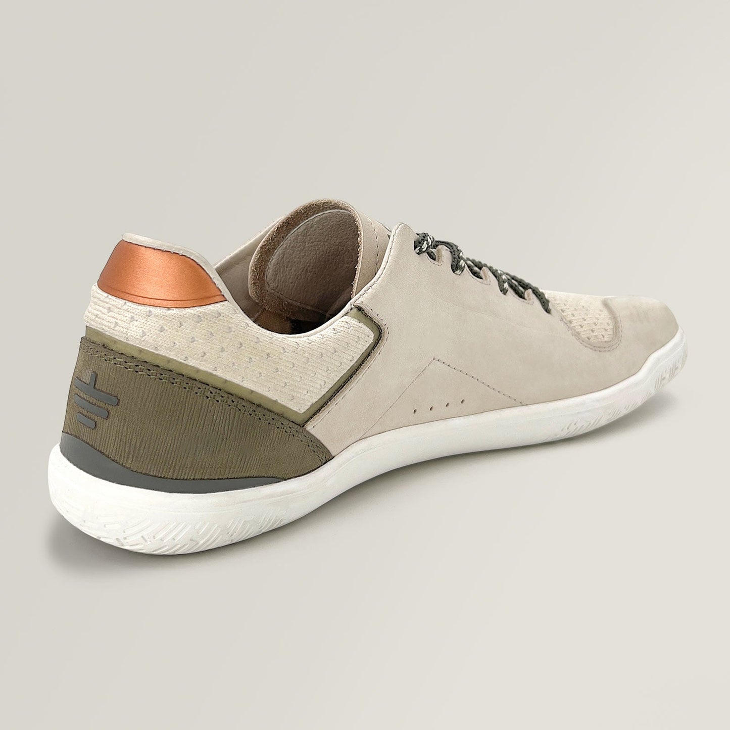 Stone White/Olive-Groundz_Bios_barefoot_grounding_sneakers