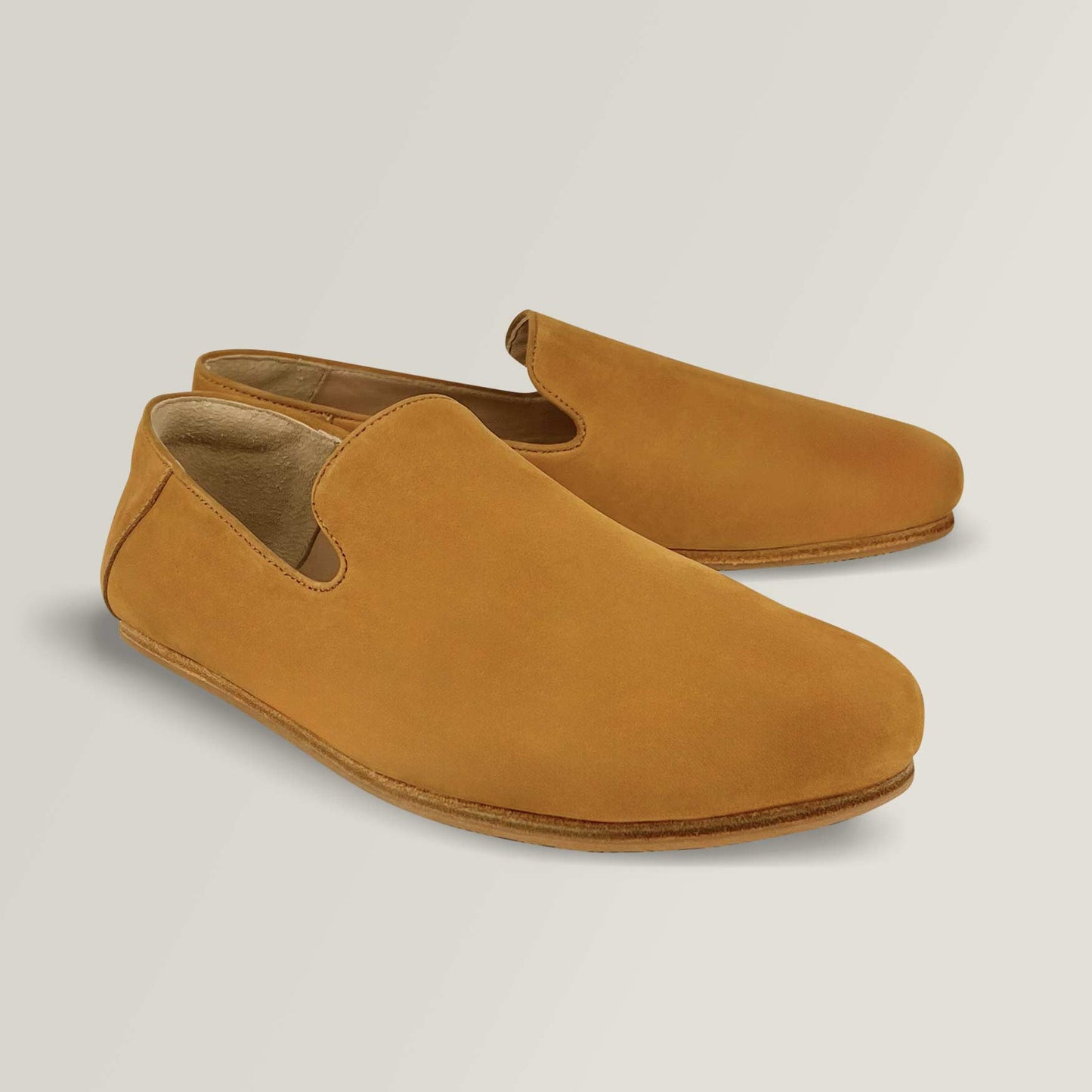 Cinnamon-carbon-mens-slip-on-grounding-shoes