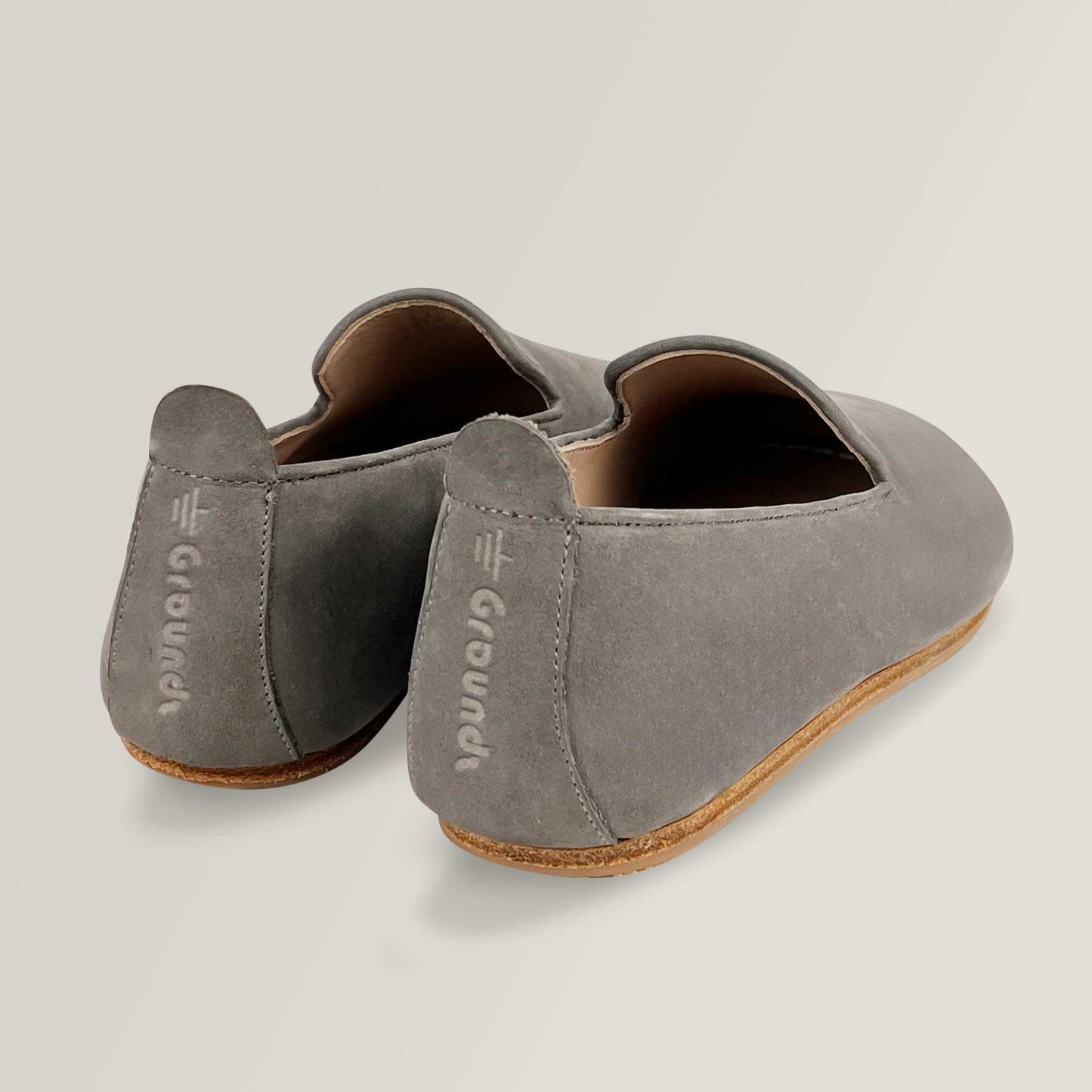 Pewter-carbon-casual-women-grounding-slip-ons