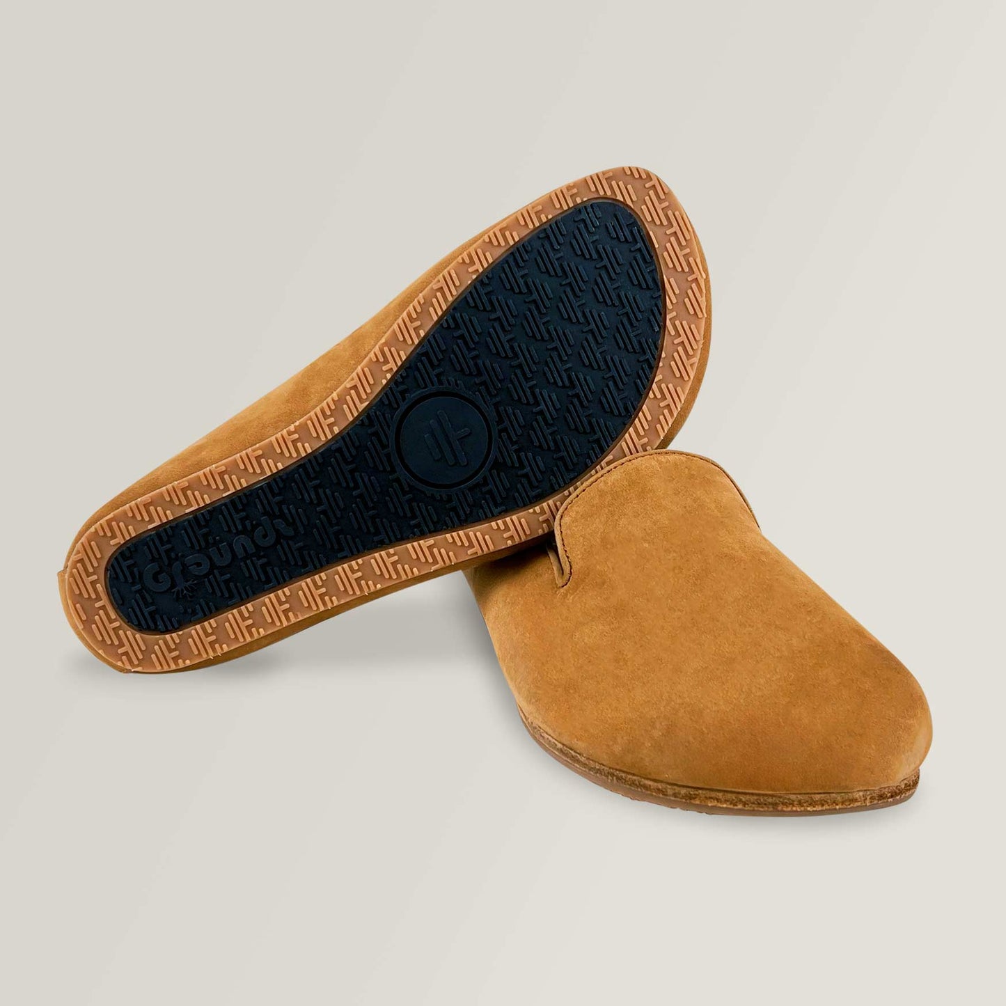 Cinnamon-carbon-casual-women-grounding-slip-ons