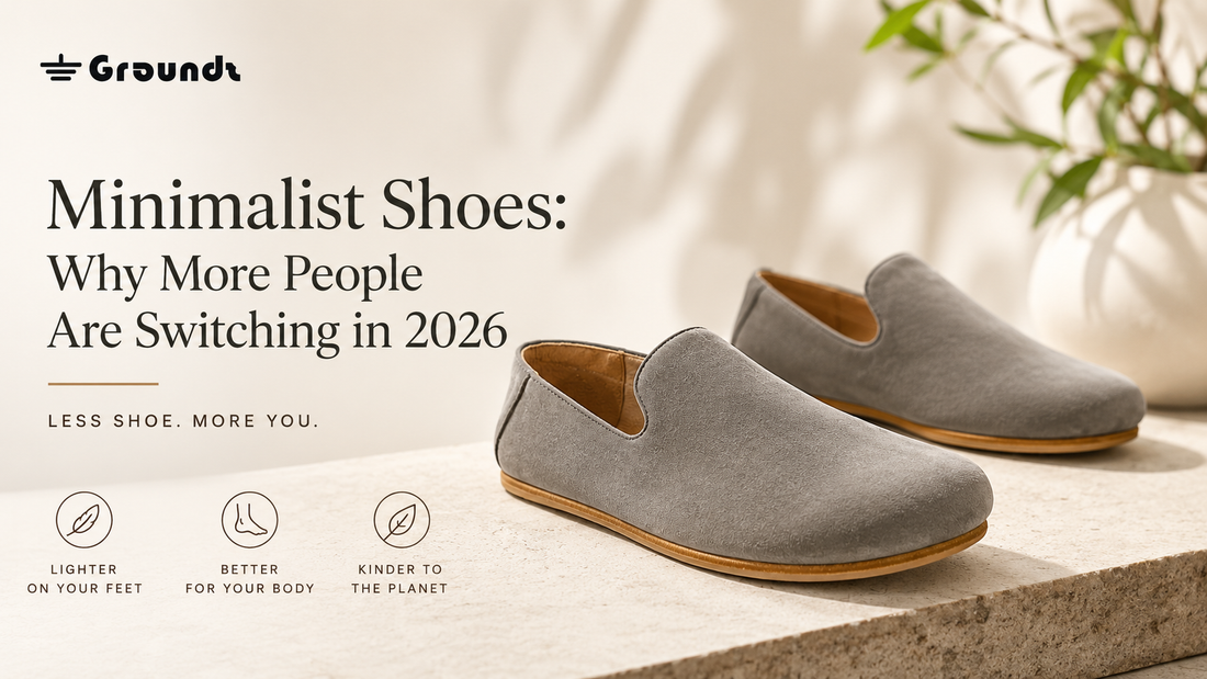 Minimalist shoes for men with lightweight design and flexible soles for natural movement and everyday comfort in 2026. 