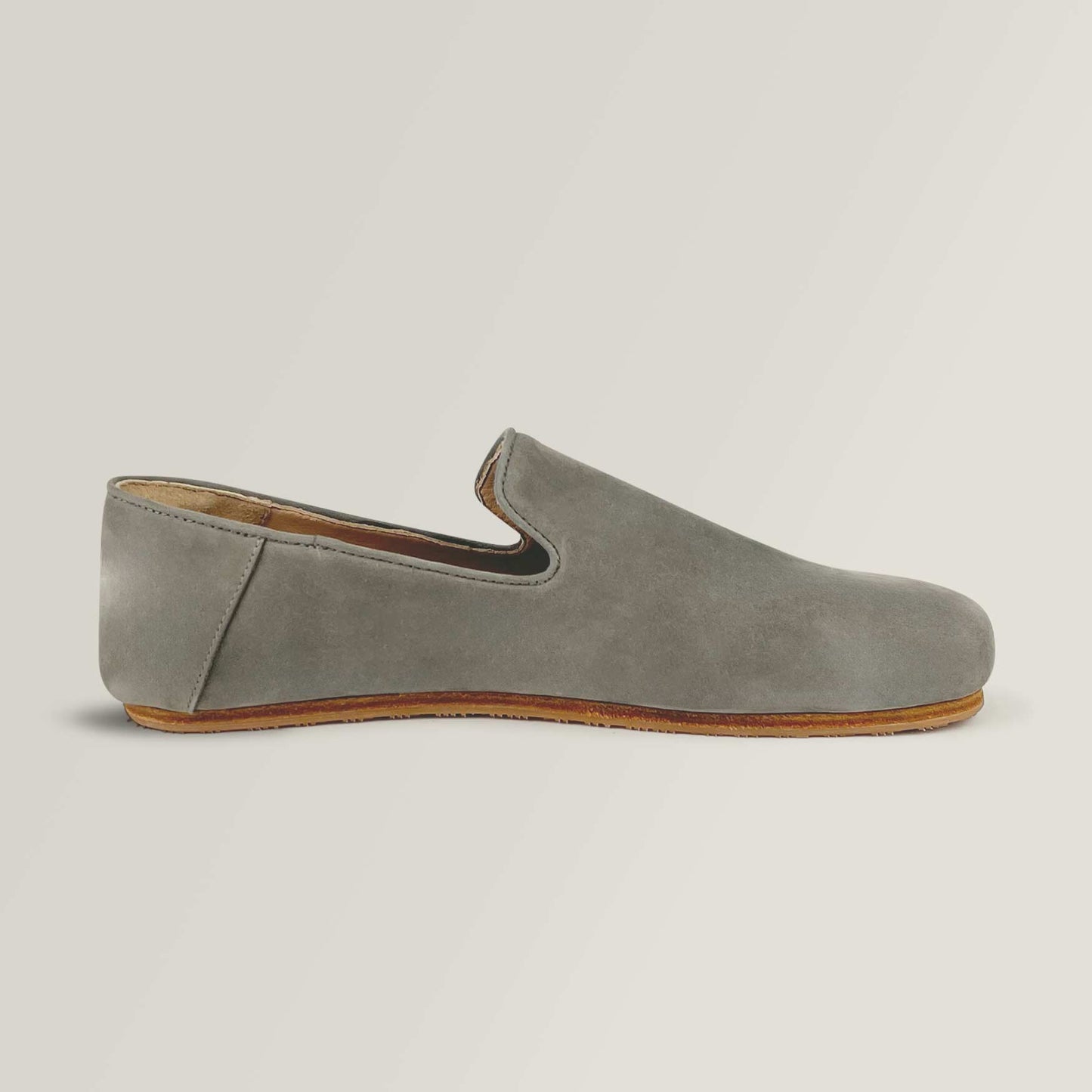 Pewter-carbon-mens-slip-on-grounding-shoes