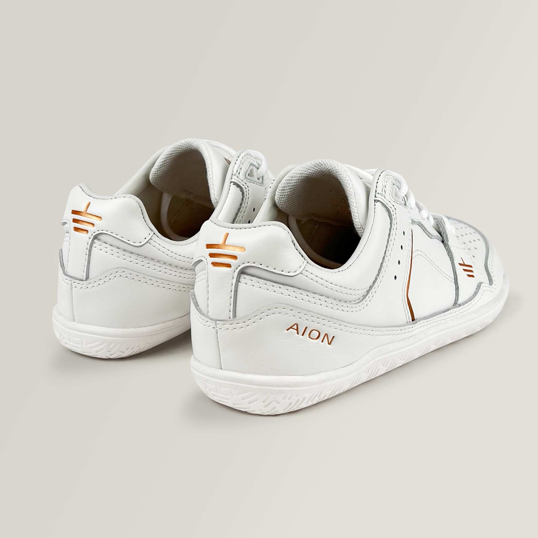 Pure White/Copper