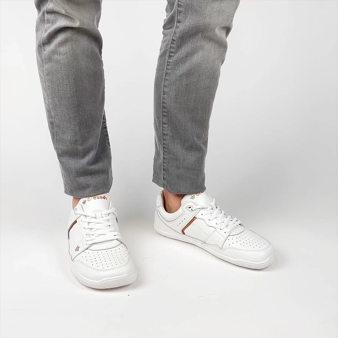 Pure White/Copper